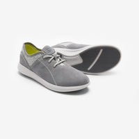CASSIA Suede & Knit Lace-up