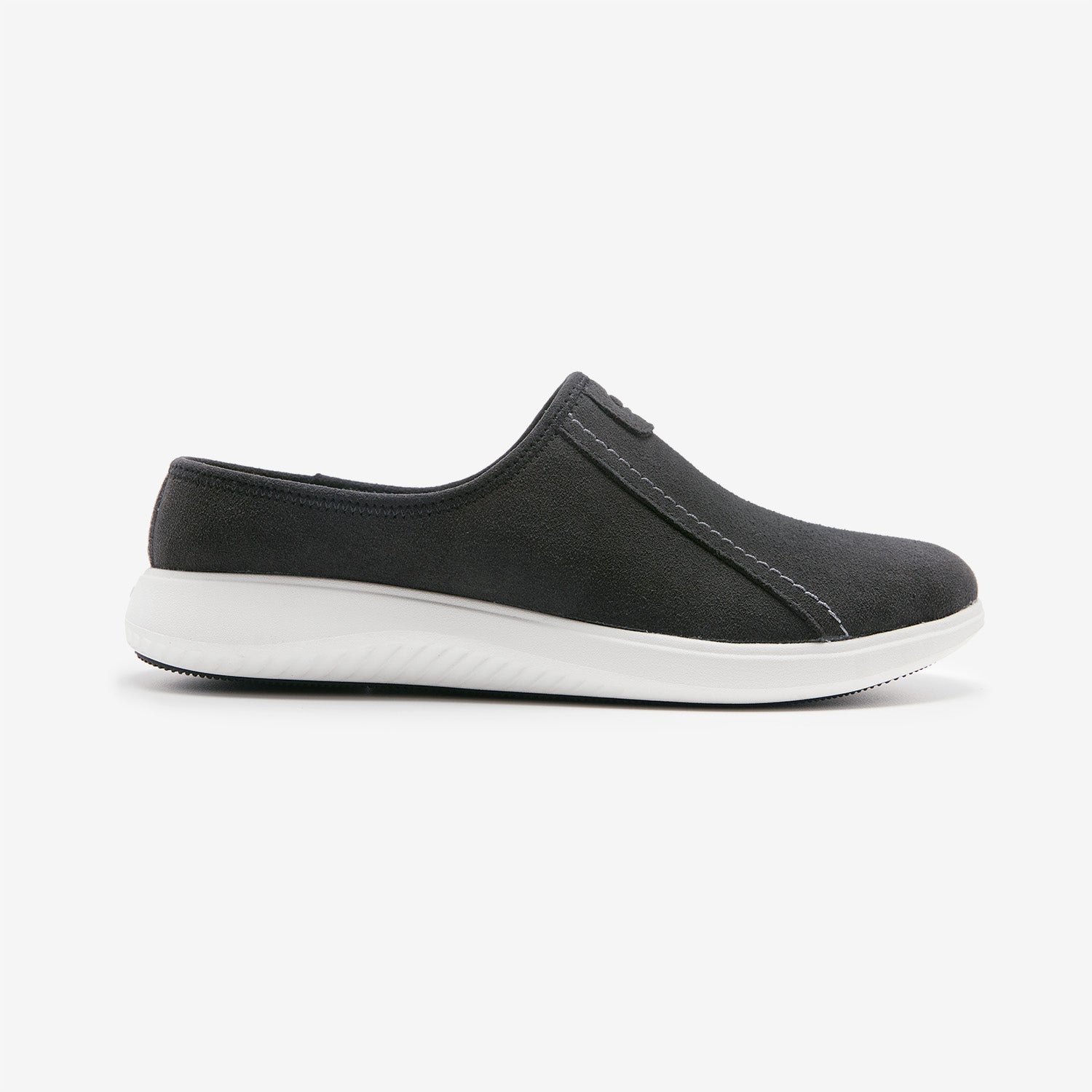 JADE Suede Faux Fur Lined Clog